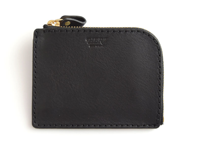 フラットマチで嵩張らないL字ファスナーミニ財布 / 革鞄のHERZ(ヘルツ