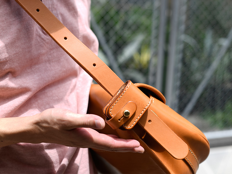 オンラインショップスタッフ斎藤、トラディショナルフィッシングバッグ