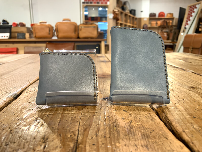 冬の限定革「アイビーグレイ」本店第1弾ラインナップ｜革鞄・革小物の