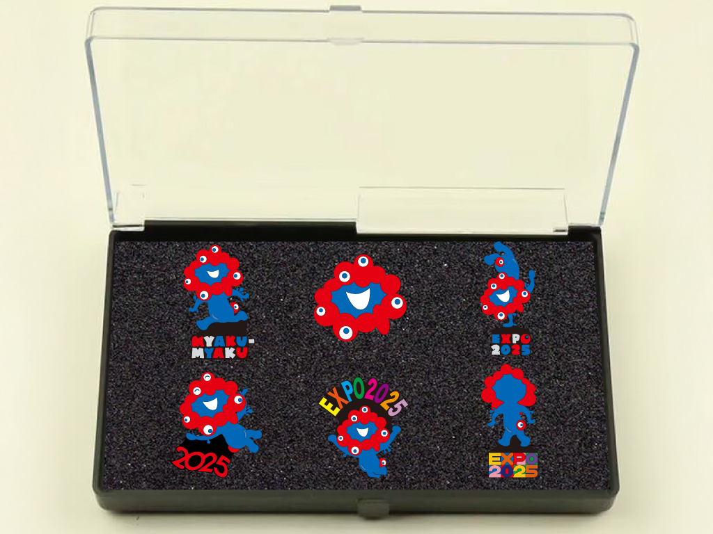 2025大阪・関西万博】「EXPO2025 ミャクミャク ピンズ6Pセット