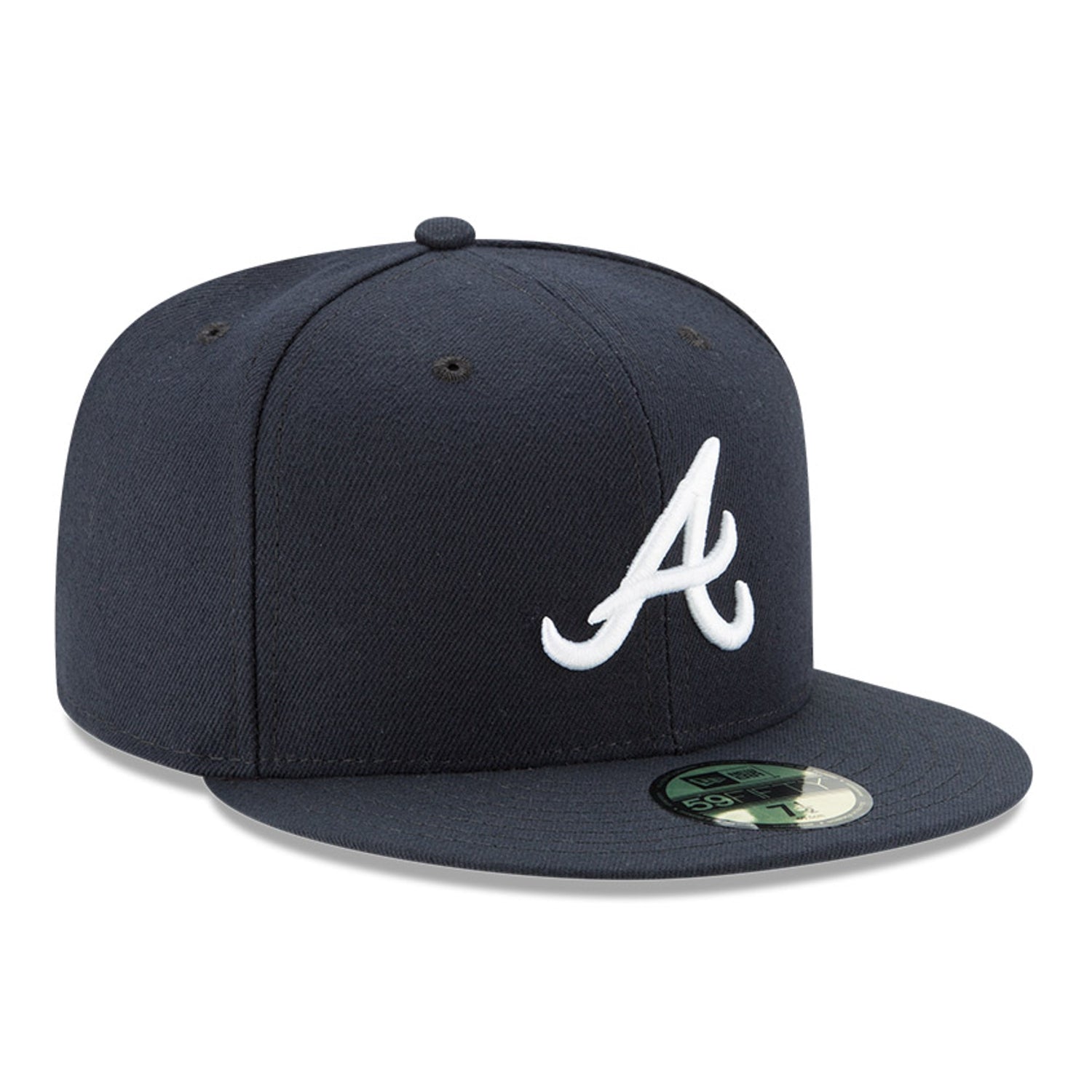 New Era 59Fifty Authentic Collection Atlanta Braves Road Hat