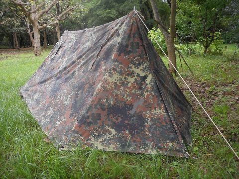 ドイツ軍テントポール アルミ製 ハテナ堂｜ミリタリー用品やアウトドア