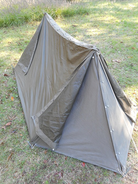 ドイツ軍 パップテント フルセット 【COTTON素材】 1960～1970年代