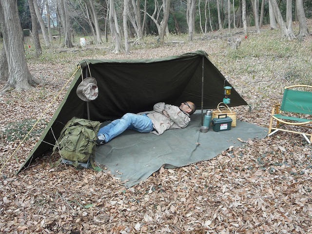 米軍テント シェルターハーフ フルセット USED ハテナ堂