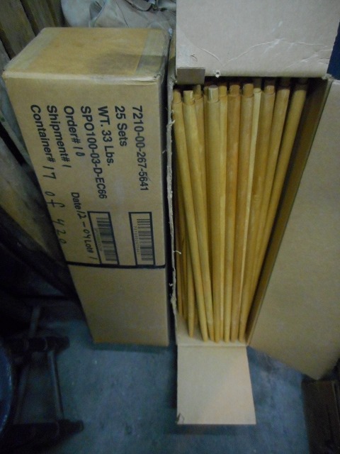 米軍コット モスキートネット用ポール 新品 ハテナ堂｜ミリタリー用品