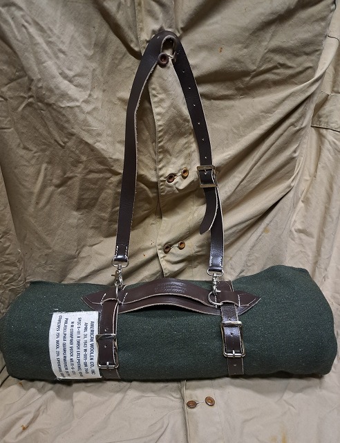 ミリタリー・ブランケット・キャリア レザーハーネス ハテナ堂