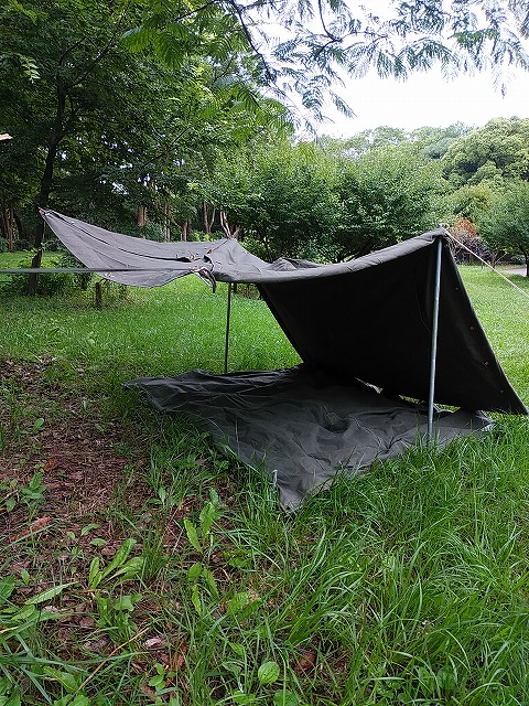 ドイツ軍 パップテント フルセット＆ 防水フライテント ハテナ堂