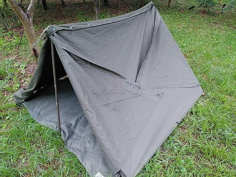 ドイツ軍 パップテント フルセット＆ 防水フライテント ハテナ堂