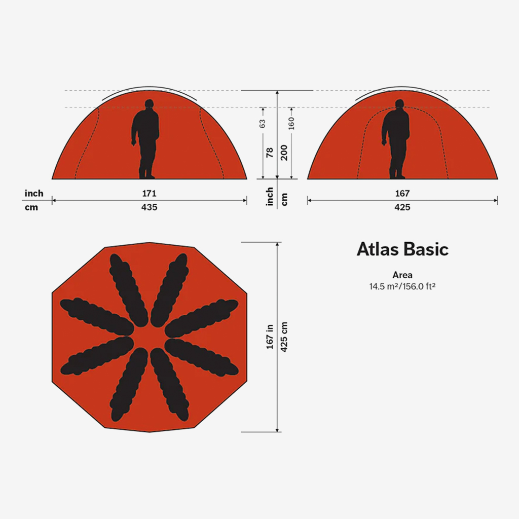 HILLEBERG ヒルバーグ アトラス グリーン - Nicetime Mountain Gallery