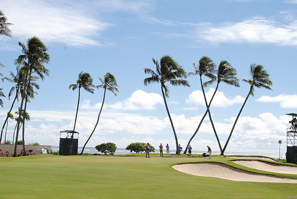 2020年のソニーオープン・インハワイはスイート16シャーレットで