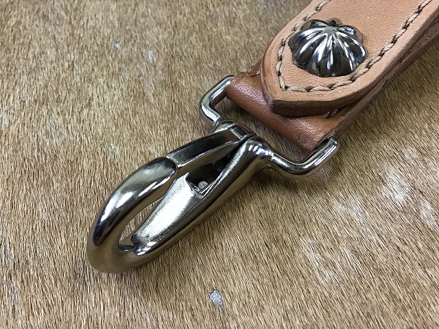 革工房ホークフェザーズ / ベルトループホルダーB1/フラワーアポロコンチョ