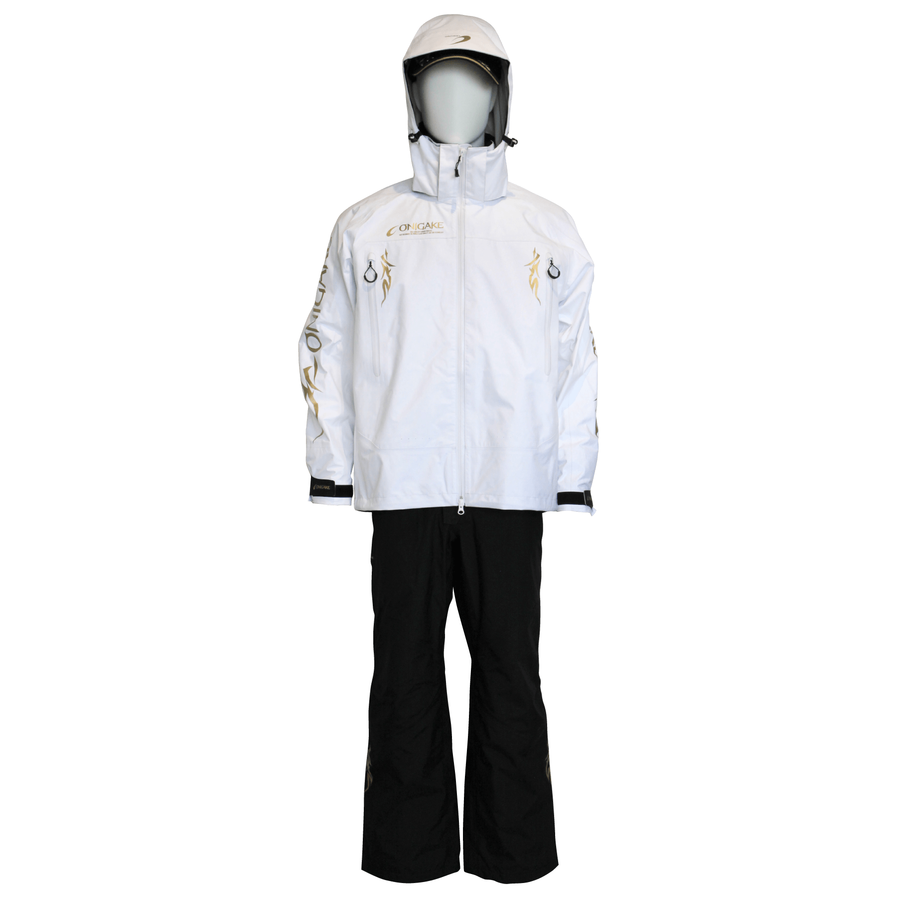 鬼掛レイヤードレインスーツ｜製品情報｜ONIGAKE｜株式会社ハヤブサ