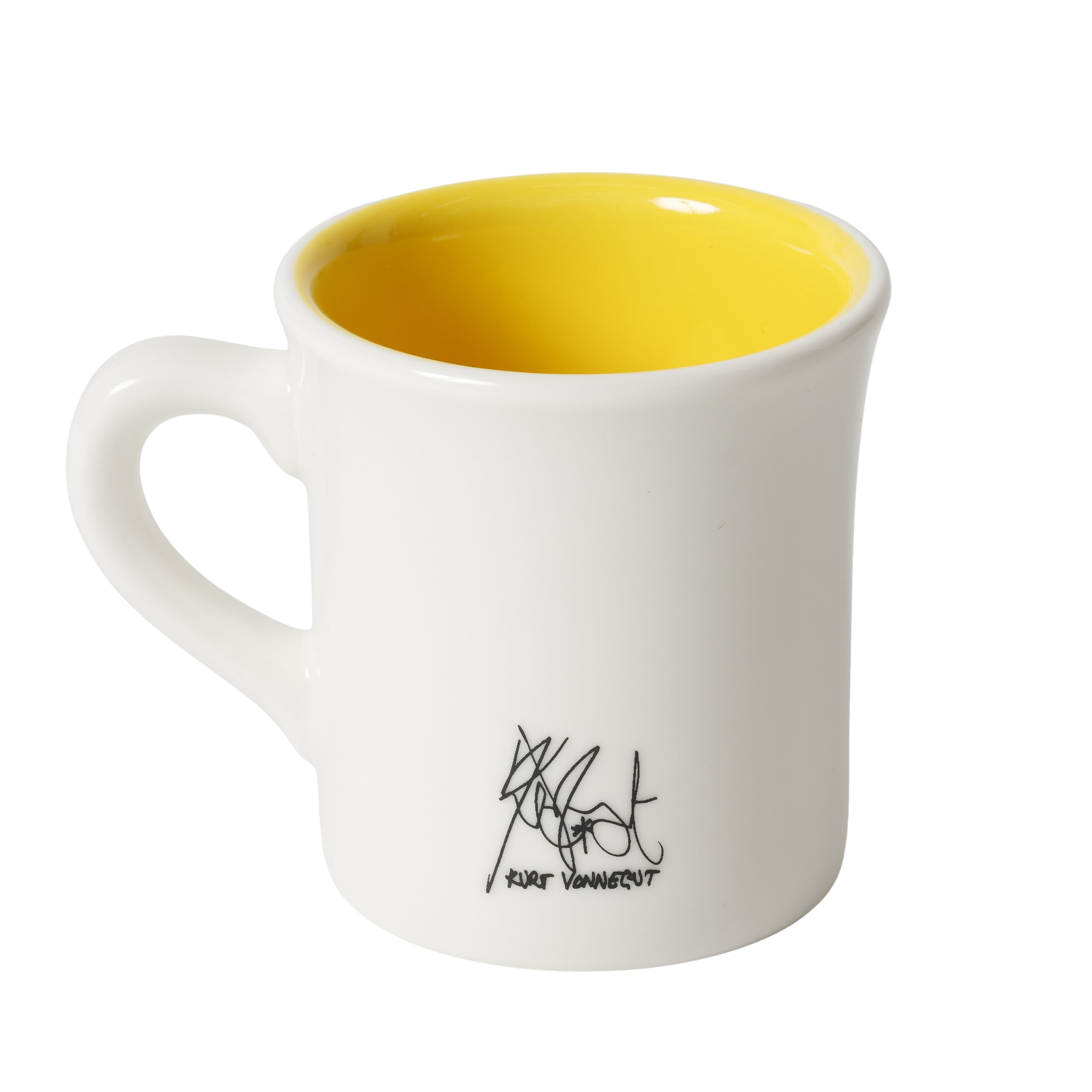 マグカップ カート・ヴォネガット パームサンデー ホワイト／イエロー
