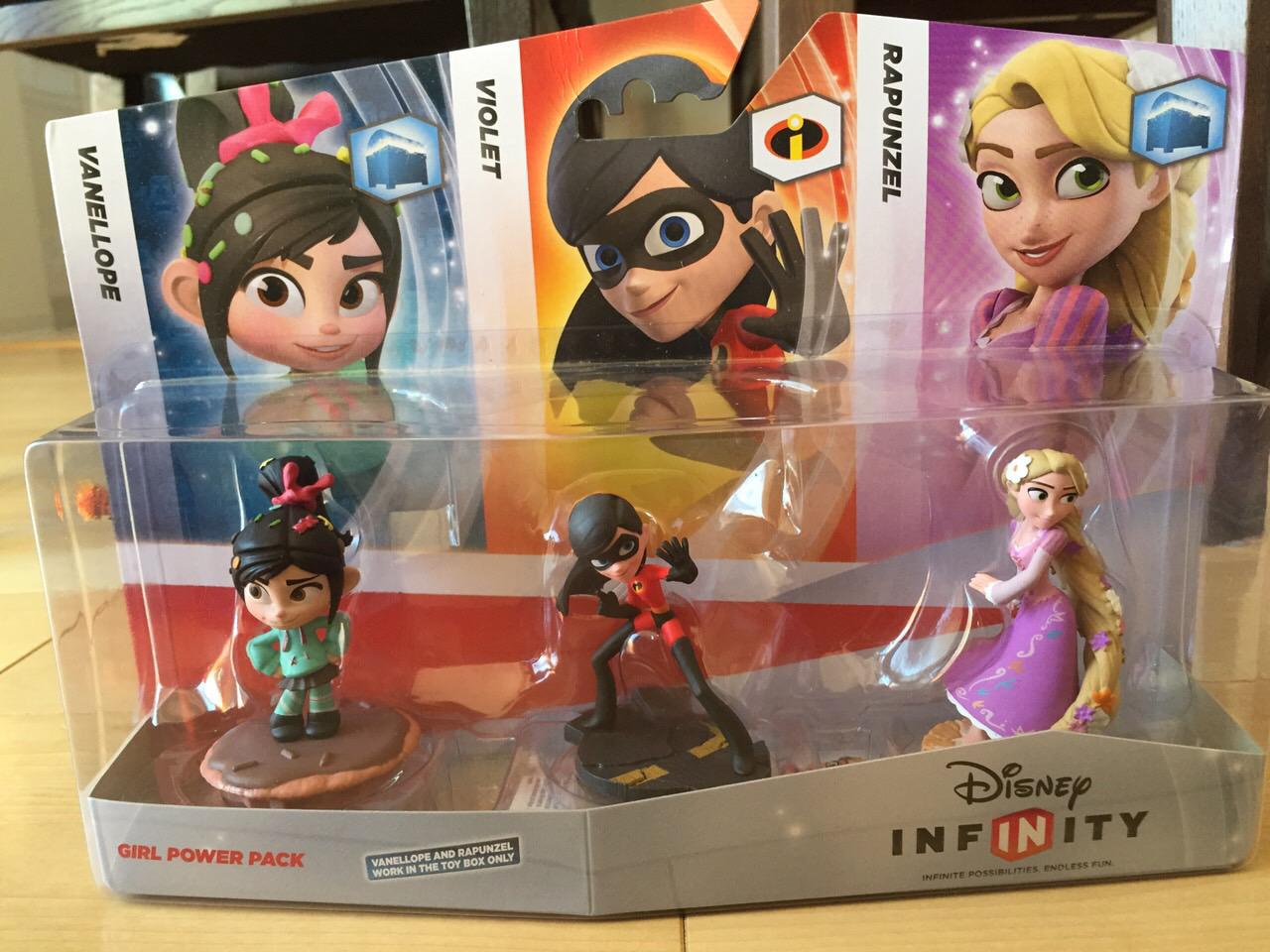 ディズニーインフィニティーのヴァネロペとラプンツェルを定価でゲッツ