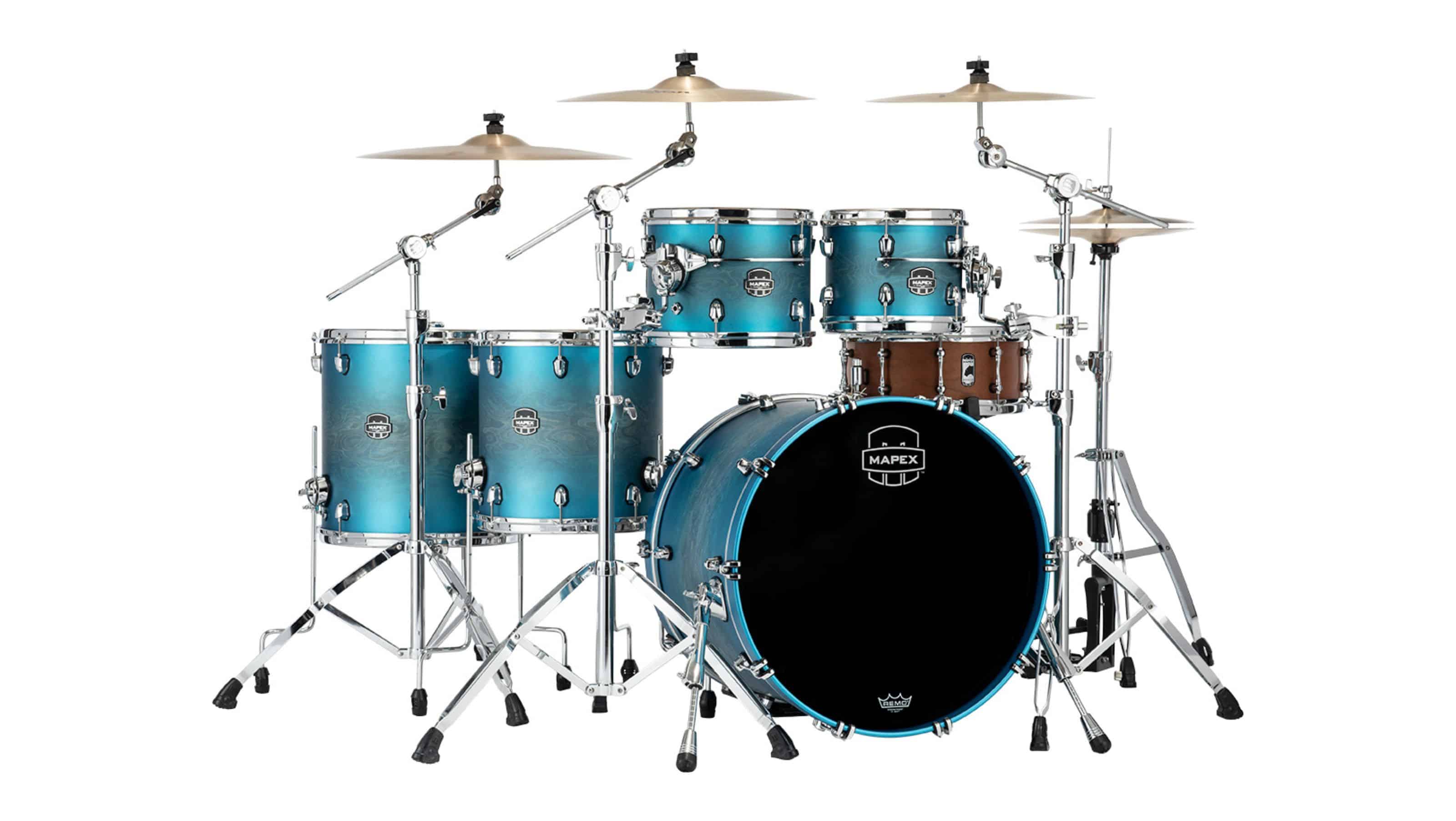 Bateria Saturn Evolution 5 Peças SE628XM - Exotic Azure Burst