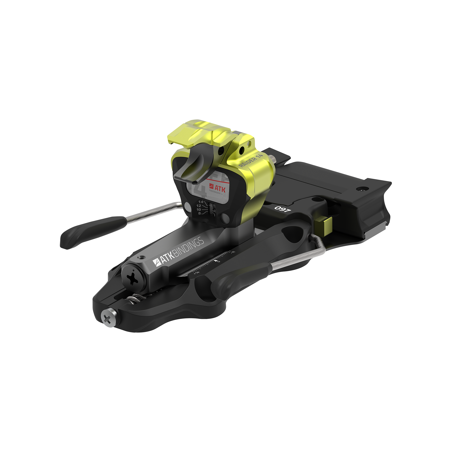 ATK Freeride Spacer (AL09) for HAGAN Core 12 Pro ski touring