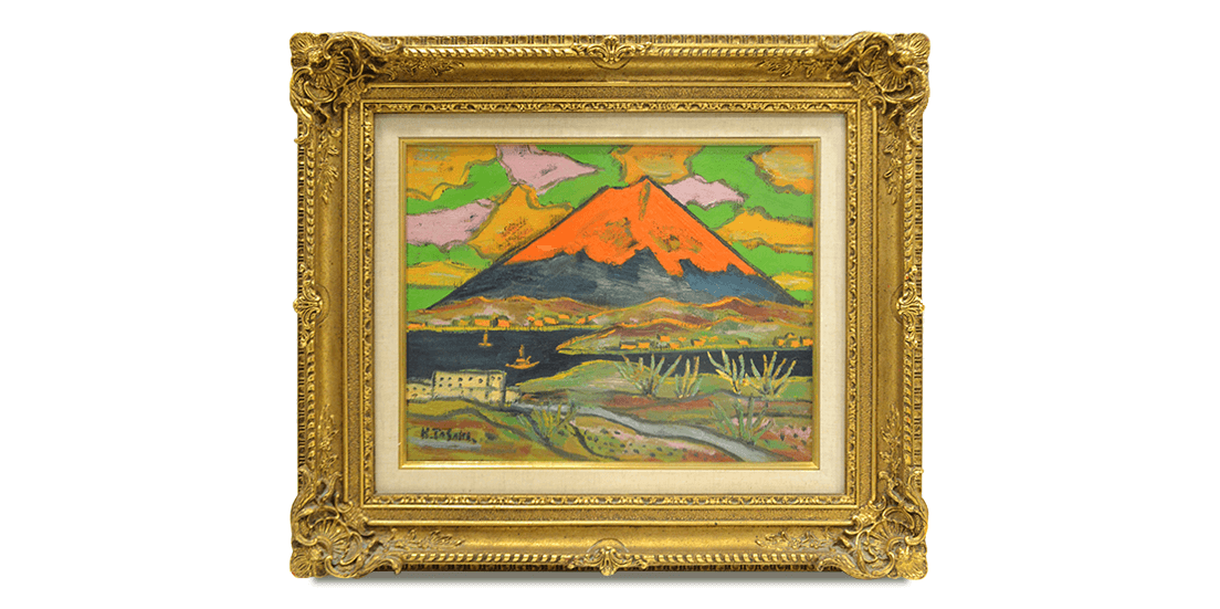 博多店：絵画買取】田崎広助 油彩 | 古美術八光堂の骨董品買取ブログ