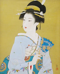 掛軸 白鳥映雪 - 骨董品 買取り八光堂