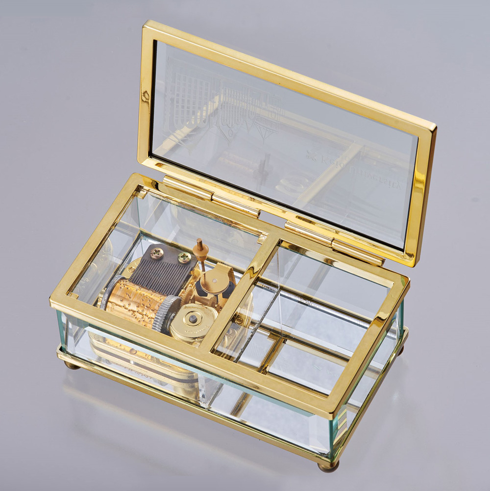 慶應義塾公式グッズ:慶應義塾『丘の上』オルゴール | 箱根ガラスの森