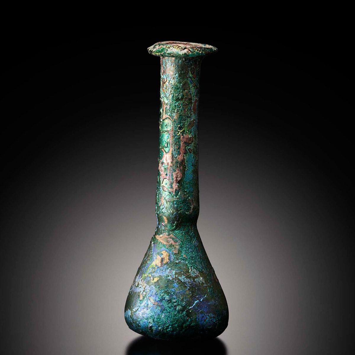 展示作品の御紹介：長頸瓶 | 箱根ガラスの森美術館 ブログ