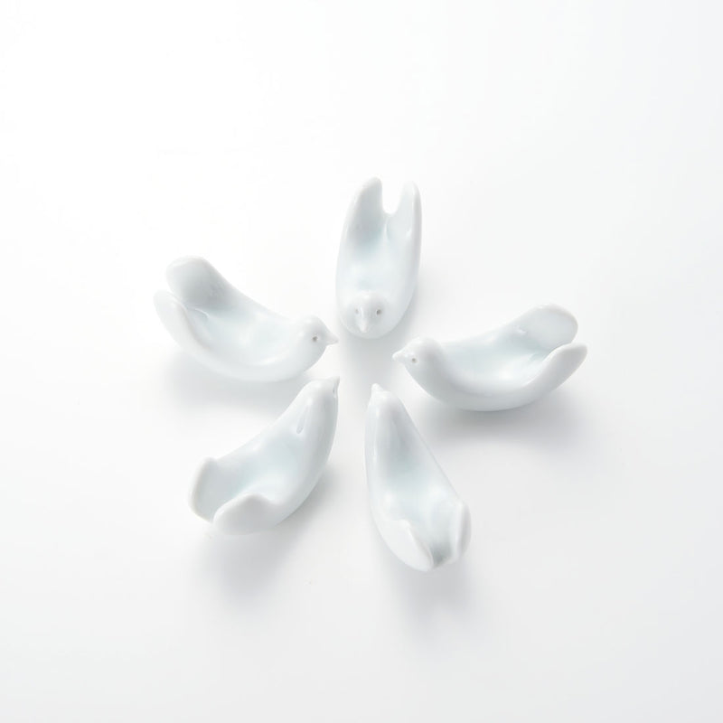 ギフト】とり型はしおき 5点セット | 白山陶器直営オンラインストア