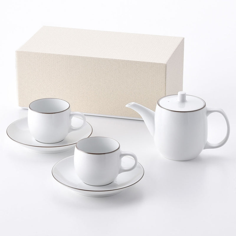 ギフト】クラシック ティーセット 白マット | 白山陶器直営オンライン