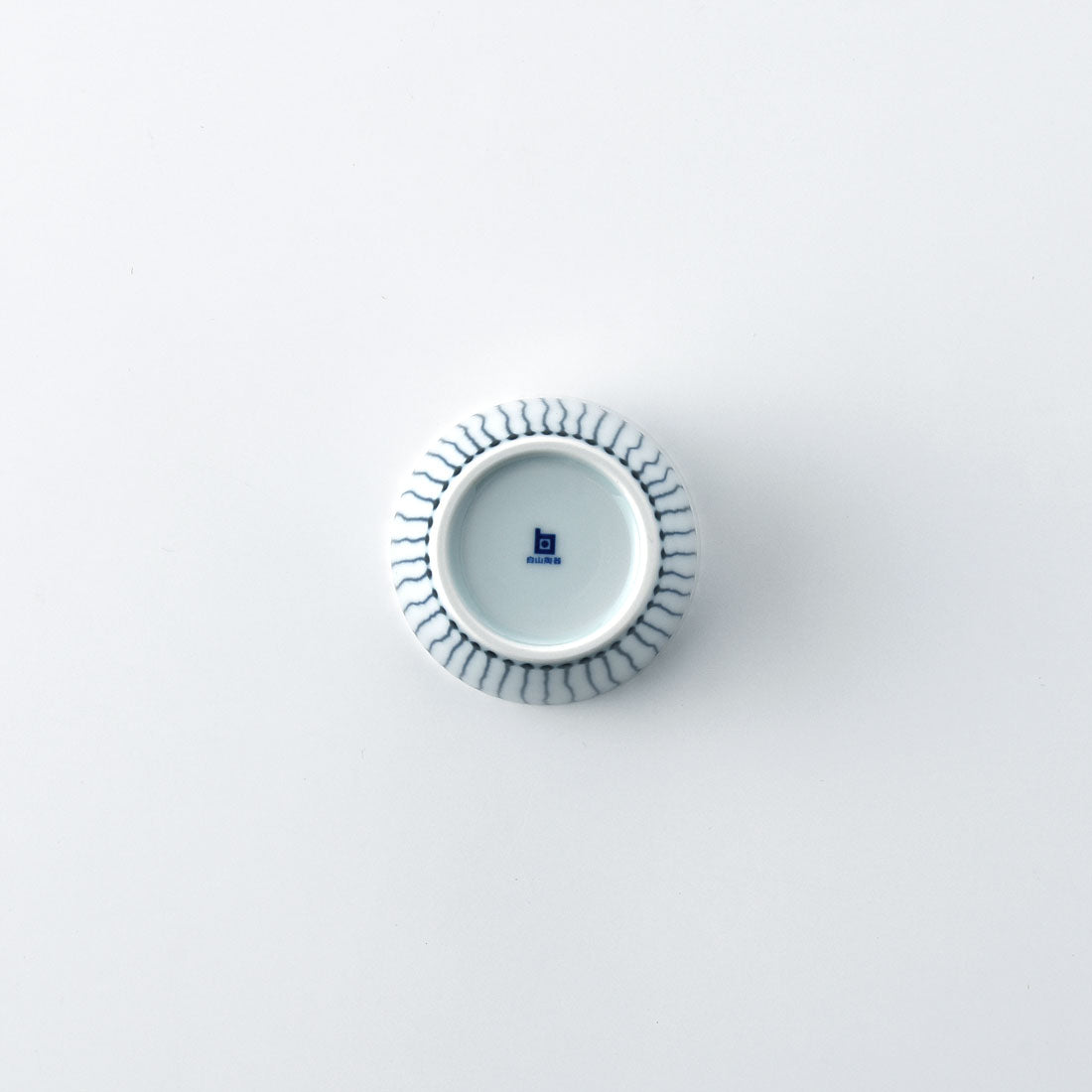 染付地紋 そばチョコ 十草 | 白山陶器直営オンラインストア