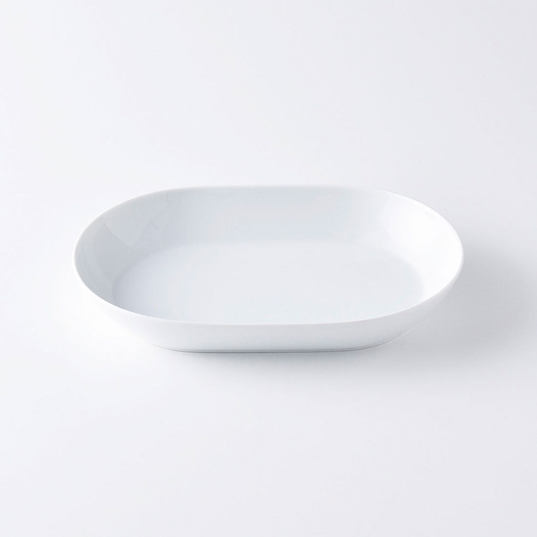 S-line 24cmオーバルディッシュ 白磁 | 白山陶器直営オンラインストア