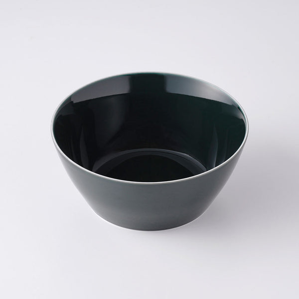 ビスタ 深鉢(大) 深緑 | 白山陶器直営オンラインストア