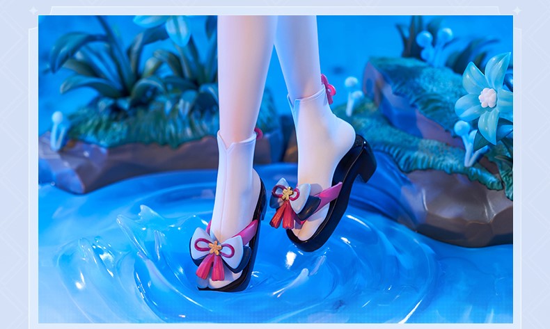 原神 神里綾華・白鷺氷華 1/7フィギュア 特典色紙付き【予約2024年10月