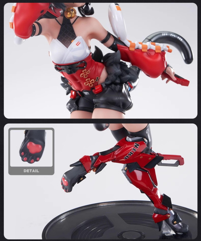 ゼンレスゾーンゼロ 猫宮又奈 1/7 フィギュア 特典キーホルダー付き