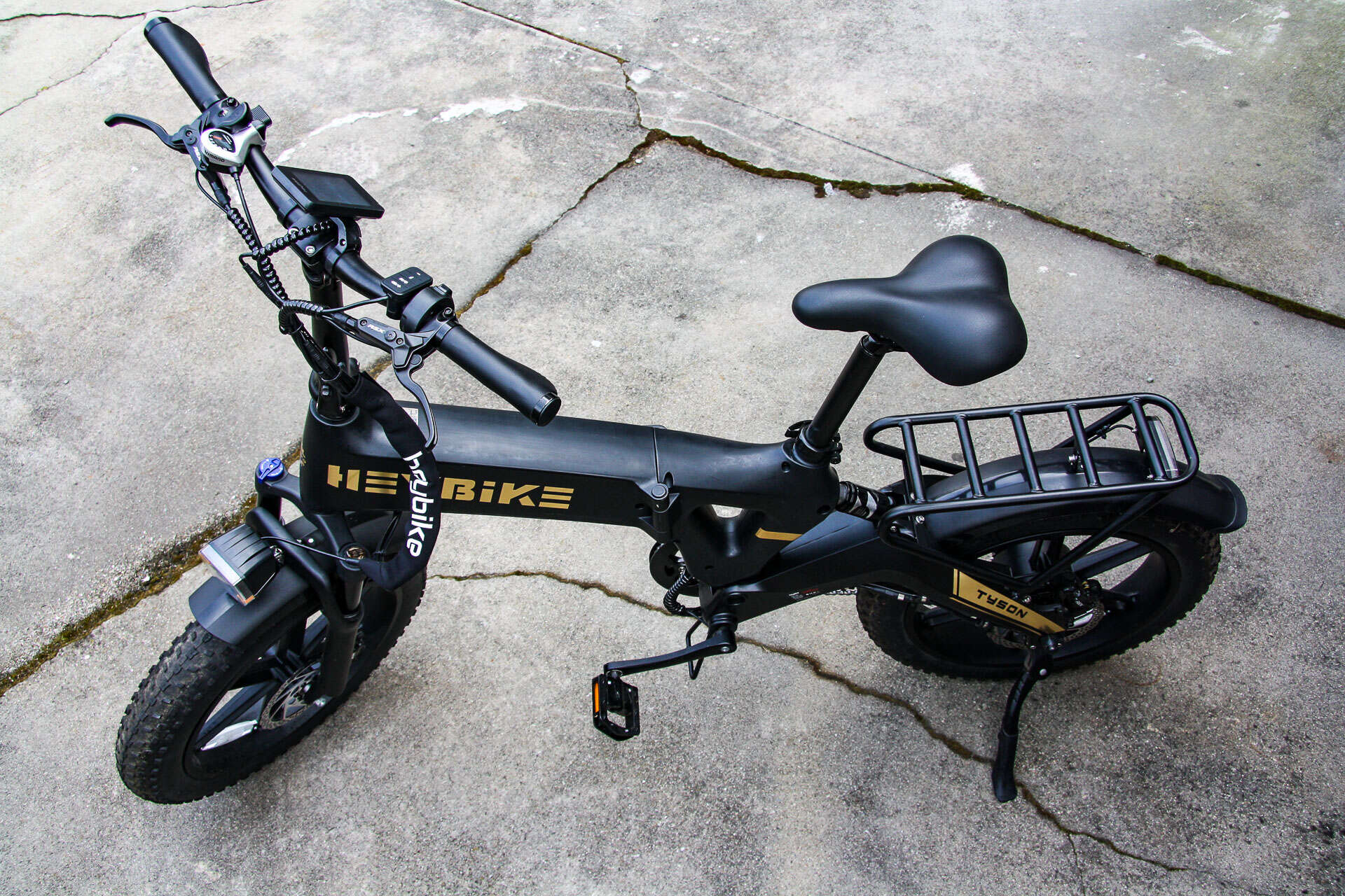 Heybike Tyson Folding Electric Bike Review | Halfway Anywhere