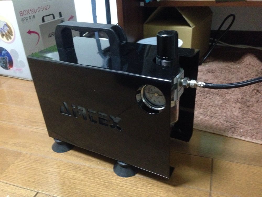 いい大人が模型沼にはまってエアブラシのセットを大人買いしてしまった