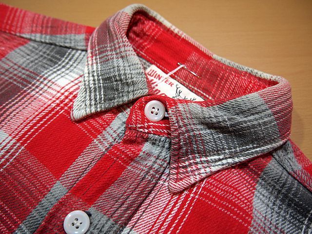 1960s【WINTER KING】ヘビーネルシャツ - 古着屋HamburgCafe