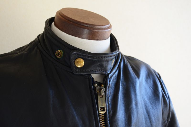 1980s BRANDED GARMENTS シングルライダースジャケット 表記38 - 古着