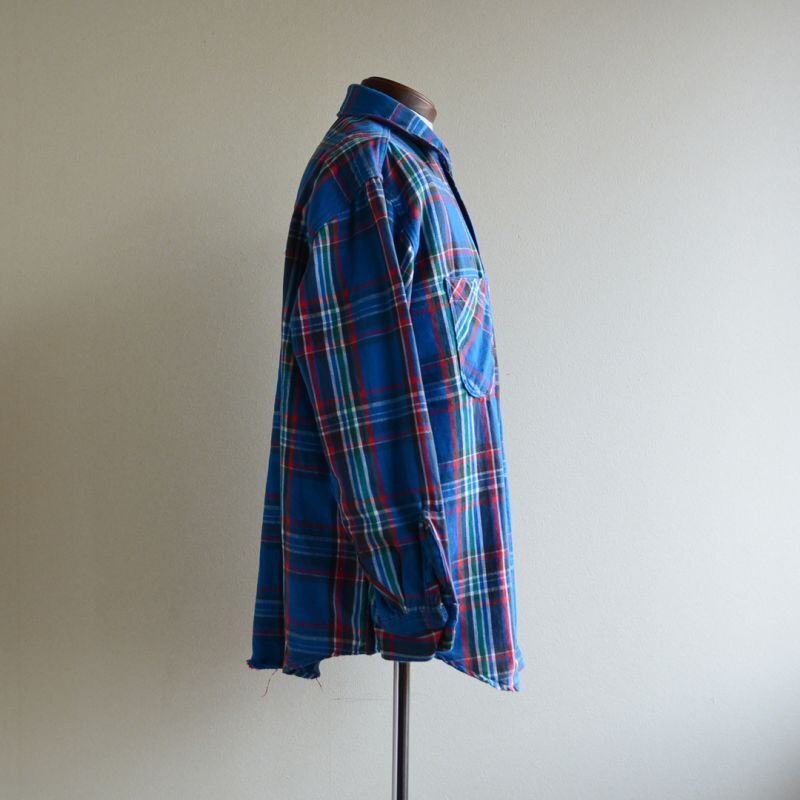 1970s BIG MAC ヘビーネルシャツ 表記L - 古着屋HamburgCafe