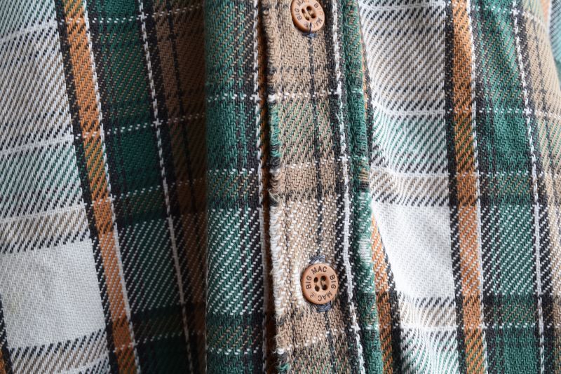 1970s BIG MAC ヘビーネルシャツ 