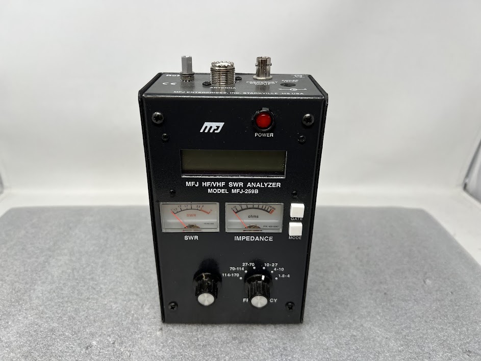 MFJ-259B SWR HF/VHF/UHF Analyzer | Ham Radio Estate Planning