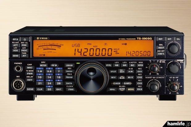 70台限定！ケンウッド設立70周年記念モデル＞「TRIO」ロゴを冠したHF