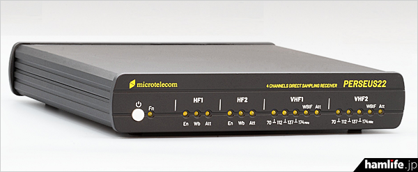 0.01～70MHz×2、70～225MHz×2の4チャンネルを同時受信できる＞エーオー