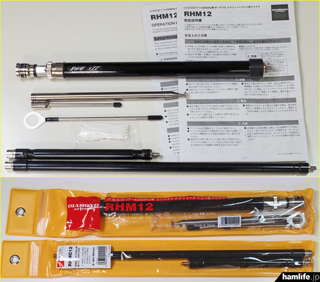 最速リポート】＜1.8～430MHz帯をカバーするスクリュードライバー型