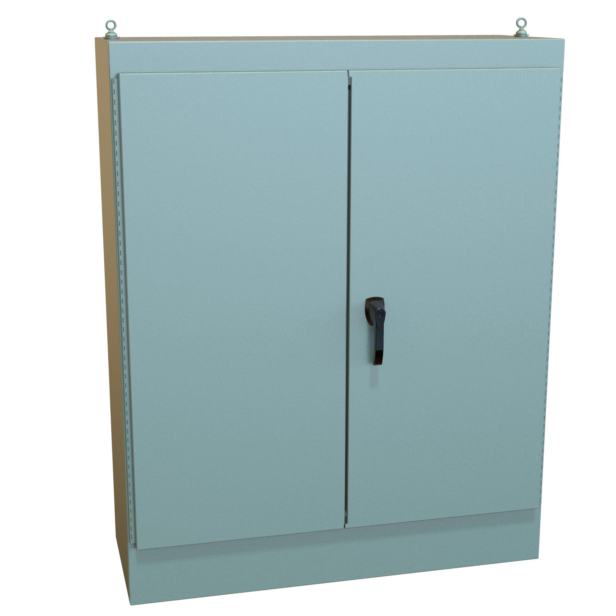 Type 12 Mild Steel Two Door Freestanding Enclosure (1418 TD FS