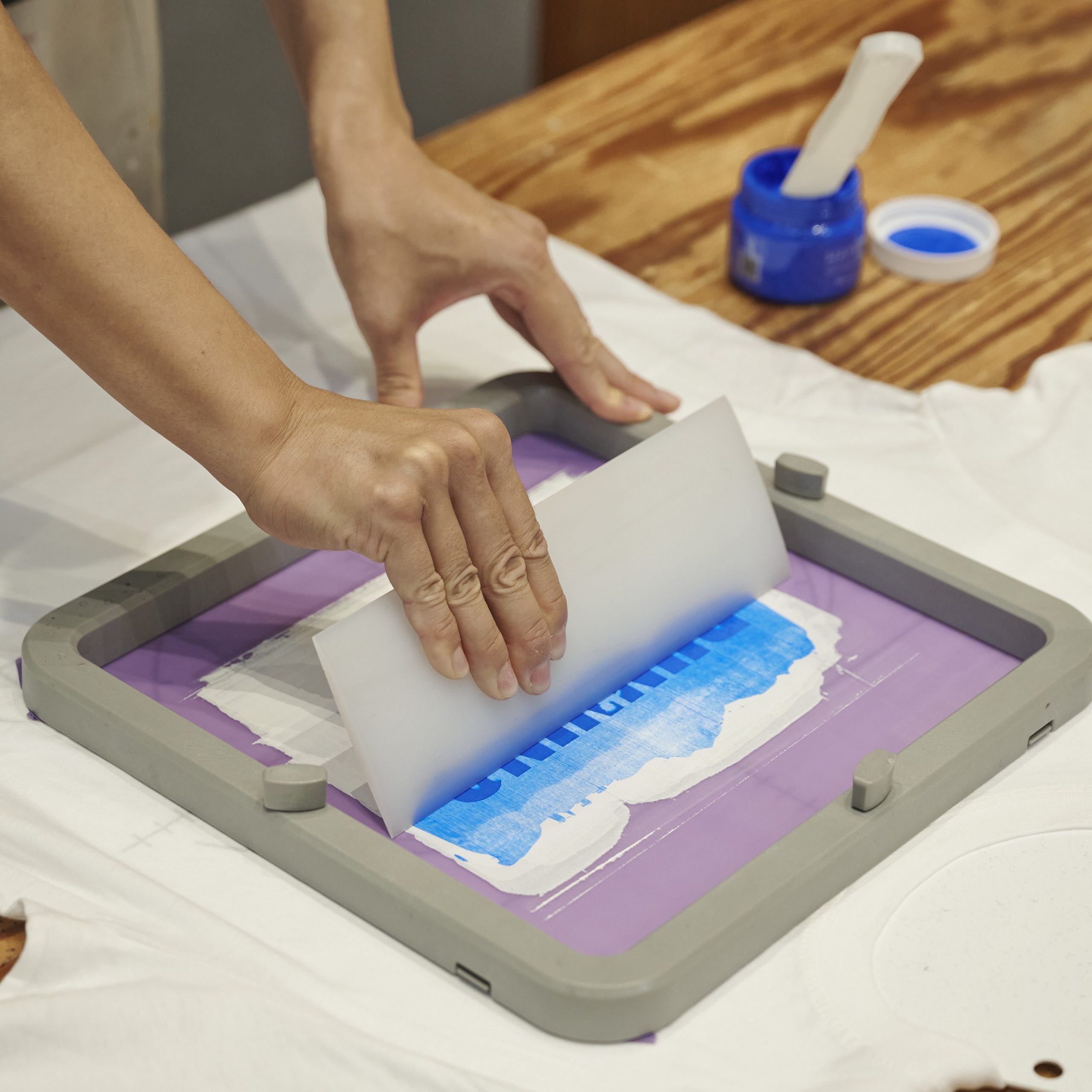 Tシャツくんインクについて | HANDo - シルクスクリーンでつくり育む