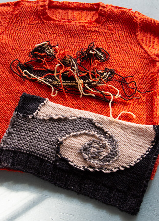 Hands Occupied – Colorful knitting, crochet, latch hook and