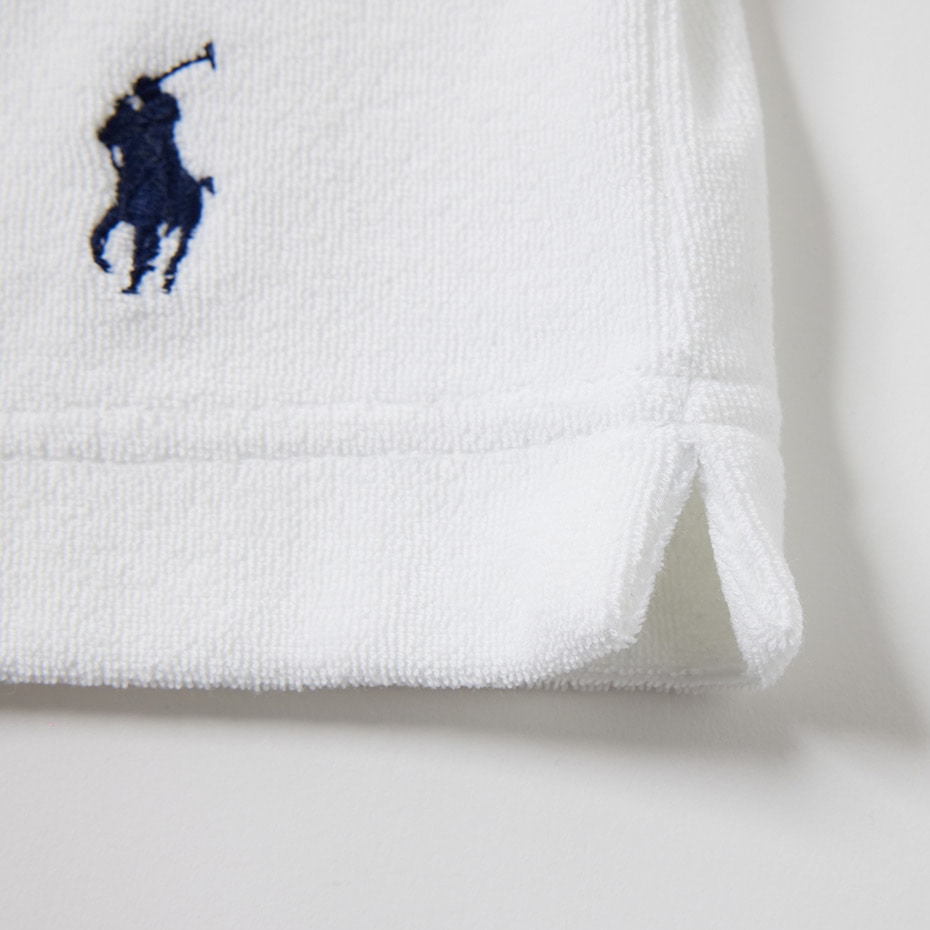 テリークロス ジョニーカラー ホワイト | ポロ ラルフ ローレン メンズ