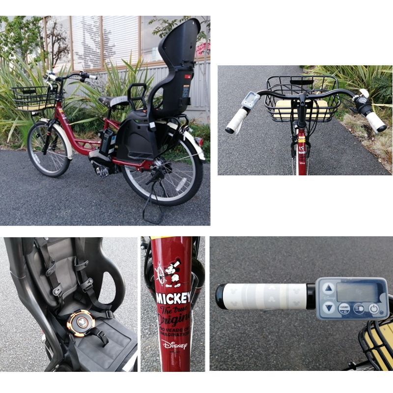 中古車 電動自転車 子供乗せ ヤマハ PAS Crew（パス クルー） Disney