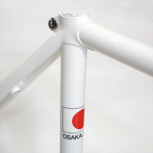 INZIST BICYCLES SCRATCHピストフレームセット(ホワイト/490) - HAPPY