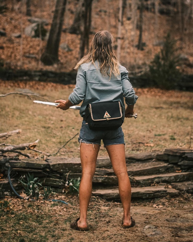 ULTRA ROMANCE* fabio's fanny (NAVY) WAX CODURA - HAPPY BIKES