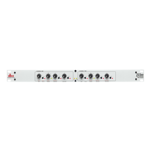 223xs | The dbx 223xs is a dual channel crossover with all the