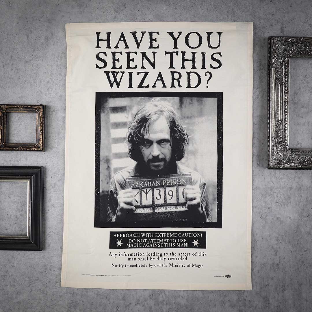 シリウス・ブラック指名手配 ティータオル | ハリー・ポッター